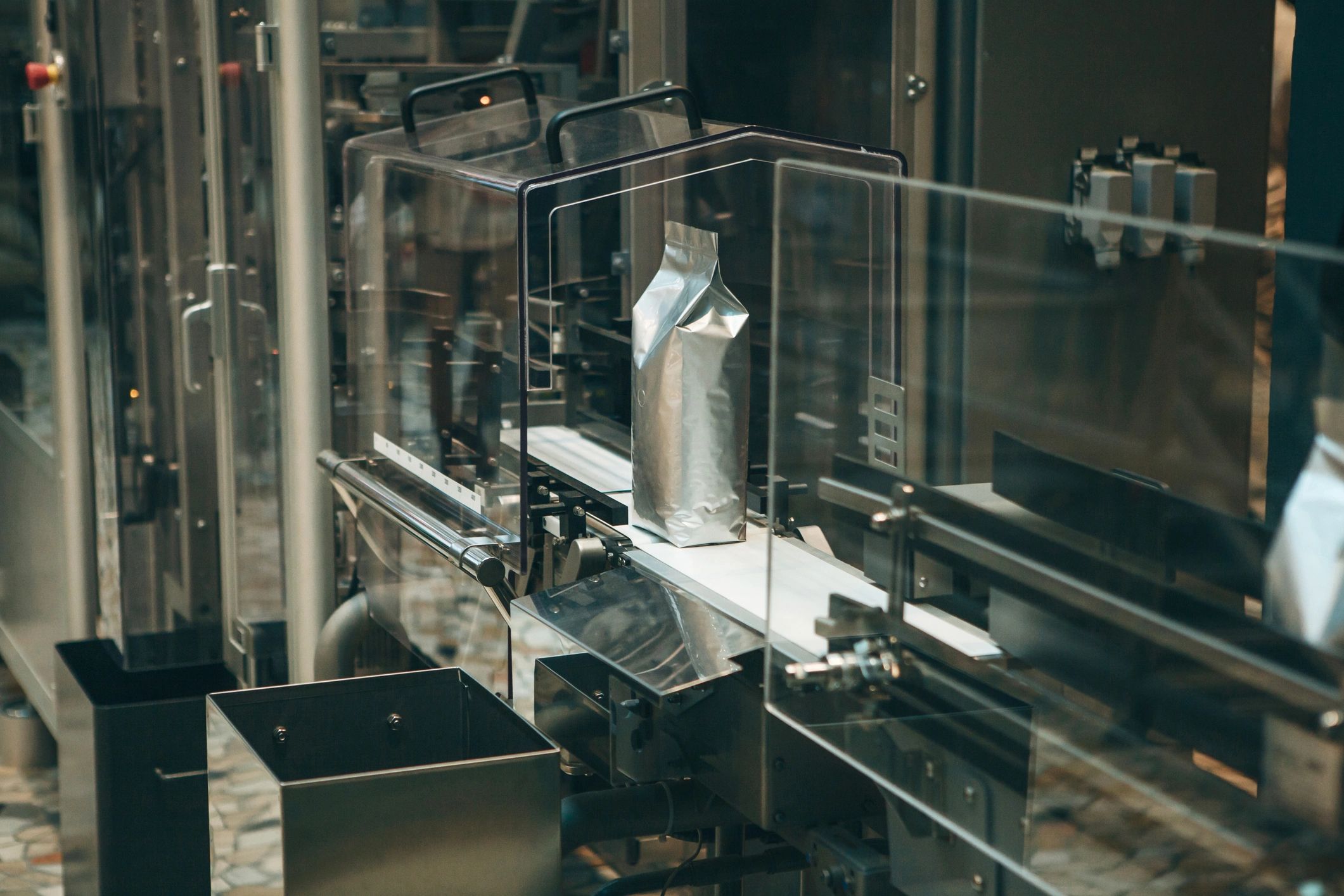 automated production line machinery