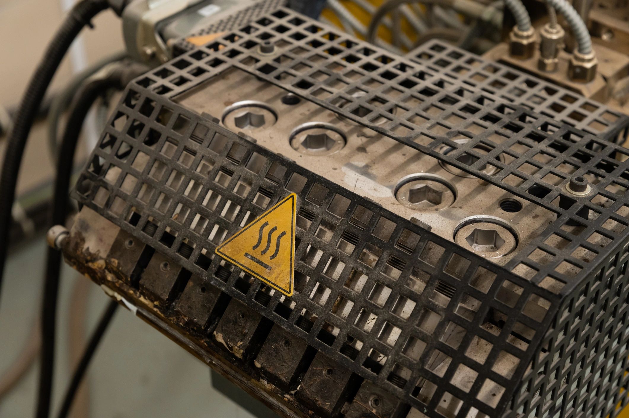industrial equipment closeup